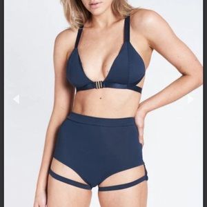 Lunalae Luna Follow Me Pole Dance Bra Top BLACK, 6